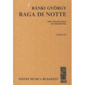 Raga di notte : für Violine und Orchester