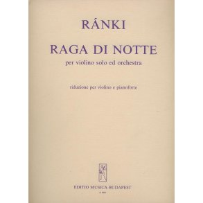 Raga di notte : for violin and orchestra