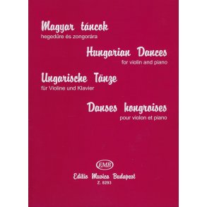 Hungarian Dances for Violin and Piano