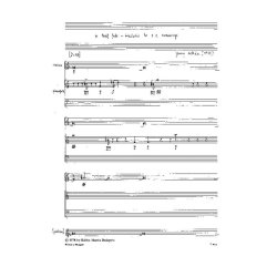 A Leaf Falls f&uuml;r Violine oder Viola (mit Kontakt : f&uuml;r Violine oder Viola (mit Kontakt-Mikrophon) and prpr&auml;pariertes Klavier