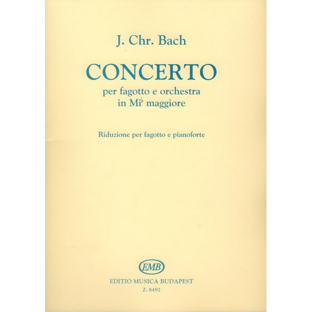 Konzert Es-Dur f&uuml;r Fagott und Orchester