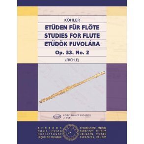 Etüden für Flöte 2 op. 33, No. 2
