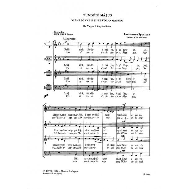 Old Masters' Mixed Choruses V30