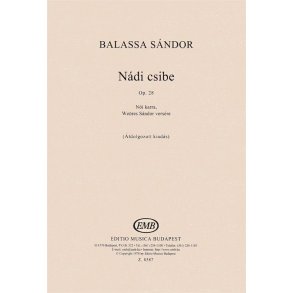 Nádi csibe - for female choir