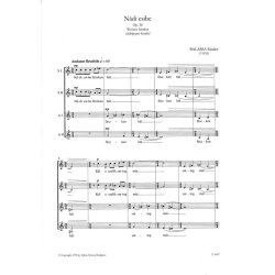N&aacute;di csibe - for female choir