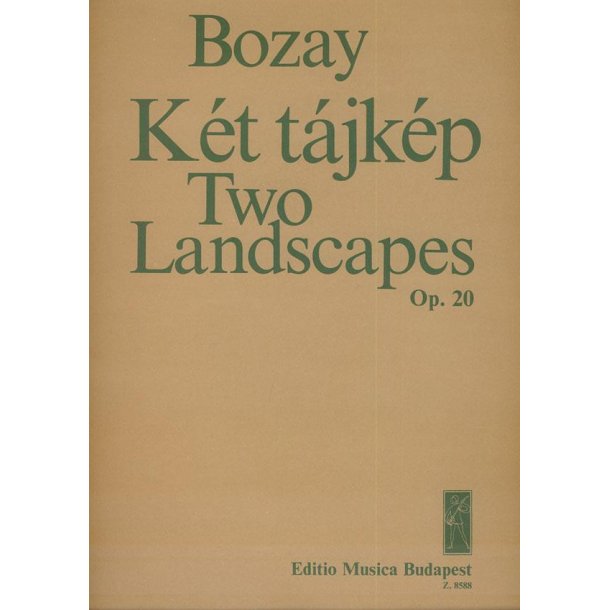 Two Landscapes Op. 20