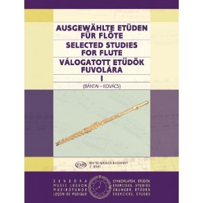 Ausgewählte Etüden für Flöte I : Selected Studies for Flute 1