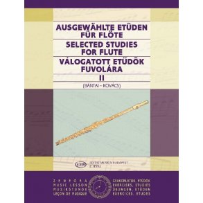 Ausgewählte Etüden für Flöte II : Selected Studies for Flute 2