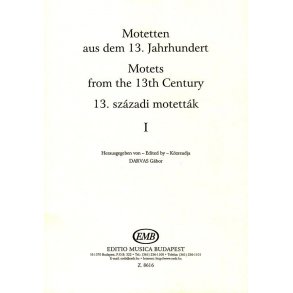Motets from the 13th century, Vol. 1