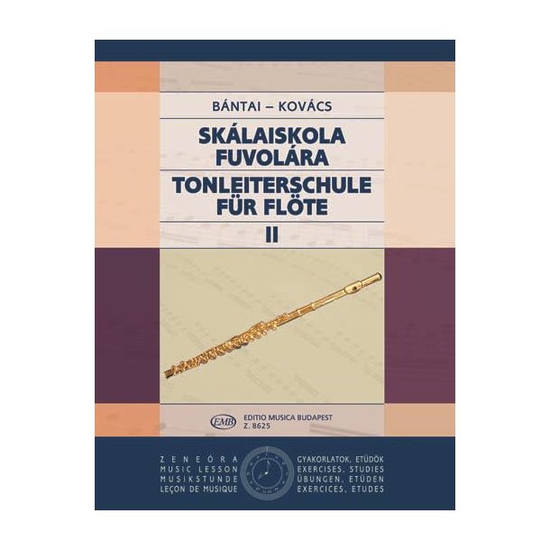 Tonleiter-Schule f&uuml;r Fl&ouml;te II