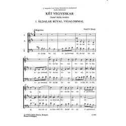 Two Choruses for mixed voices