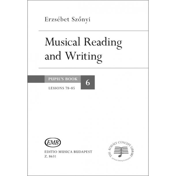 Musical Reading and Writing 6