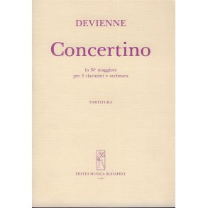 Concertino In Sib Maggiore Per 2 Clarinetti E Or