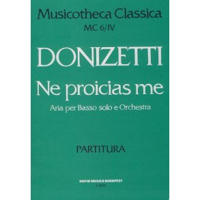 Ne Procias Me Oratorium Score