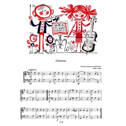 Duets for Violin and Violoncello for Beginners 1