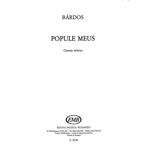 Popule Meus