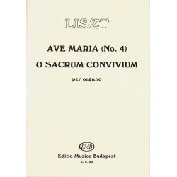 Ave Maria Nr. 4 - O Sacrum Convivum (Erstdruck)