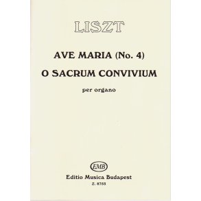 Ave Maria Nr. 4 - O Sacrum Convivum (Erstdruck)