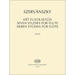 Sieben Etüden für Flöte