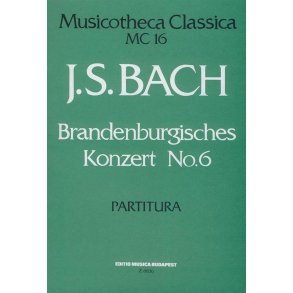 Brandenburgisches Konzert No. 6 MC 16