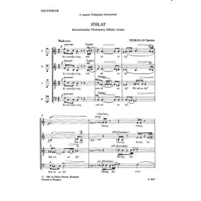 Jóslat. Chorus fantasia