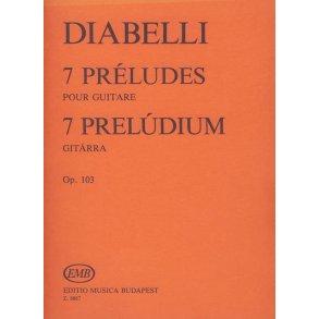 7 Preludium für Gitarre op. 103