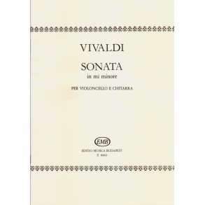 Sonata in mi minore : per violoncello e chitarra RV 40 (F.XIV. No. 5, P.V. S. 4-9)
