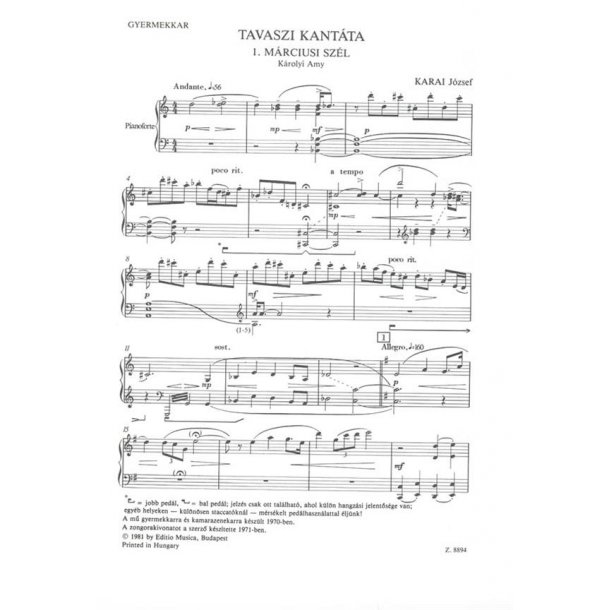 Tavaszi kant&aacute;ta