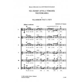 Ten Attila József Fragments