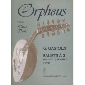 Balletti a 3 per liuto (chitarra) : per liuto (chitarra)