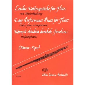 Leichte Vortragsstücke : für Flöte mit Klavierbegleitung
