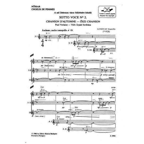 Sotto voce No.2