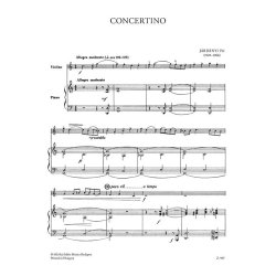 Concertino per violino e pianoforte