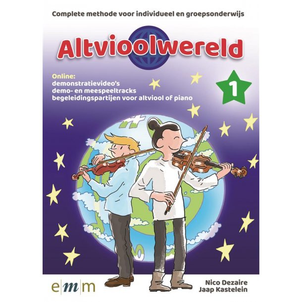 Altvioolwereld deel 1 : Complete methode voor individueel en groepsonderwijs