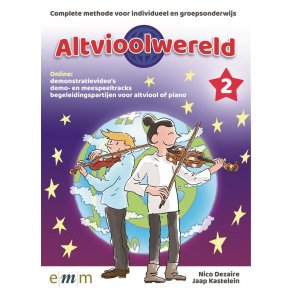 Altvioolwereld deel 2 : Complete methode voor individueel en groepsonderwijs