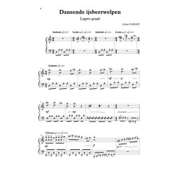 Dansende Ijsbeerwelpen : Opgelegde werken Cantabile Pianowedstrijd (Lagere Graad)