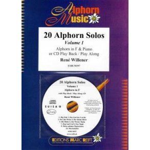 20 Alphorns Solos Volume 1