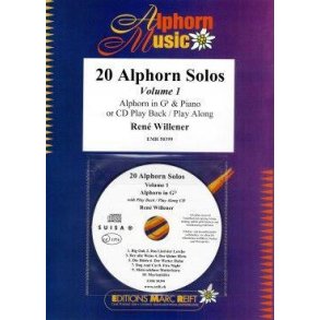 20 Alphorns Solos Volume 1