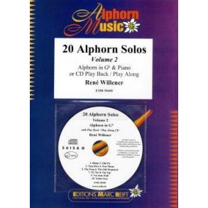 21 Alphorns Solos Volume 2