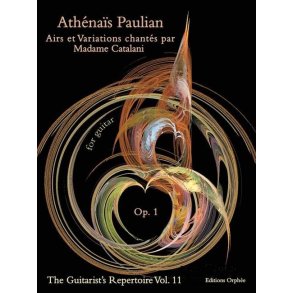 Airs et variations op. 1 : chantés par Madame Catalani