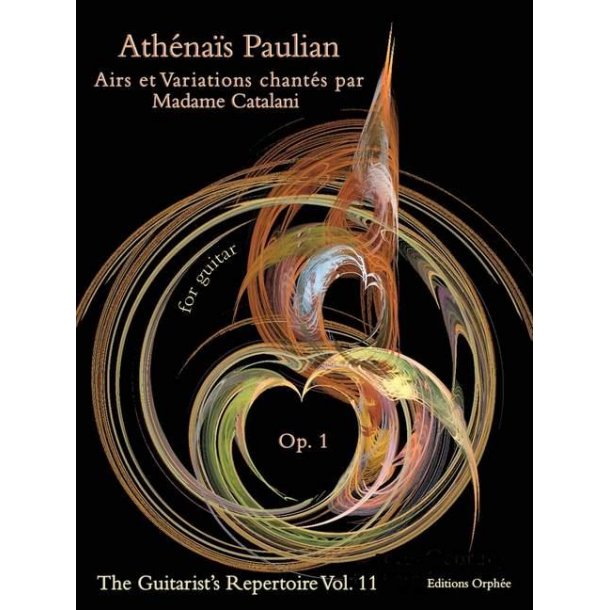 Airs et variations op. 1 : chant&eacute;s par Madame Catalani