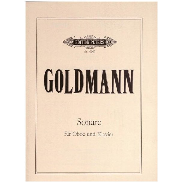 Sonate f&uuml;r Oboe und Klavier
