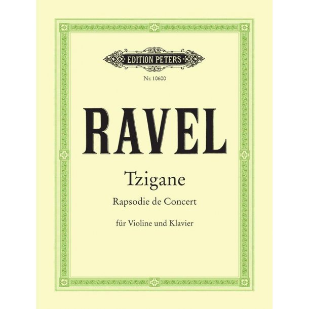 Tzigane - Rapsodie De Concert