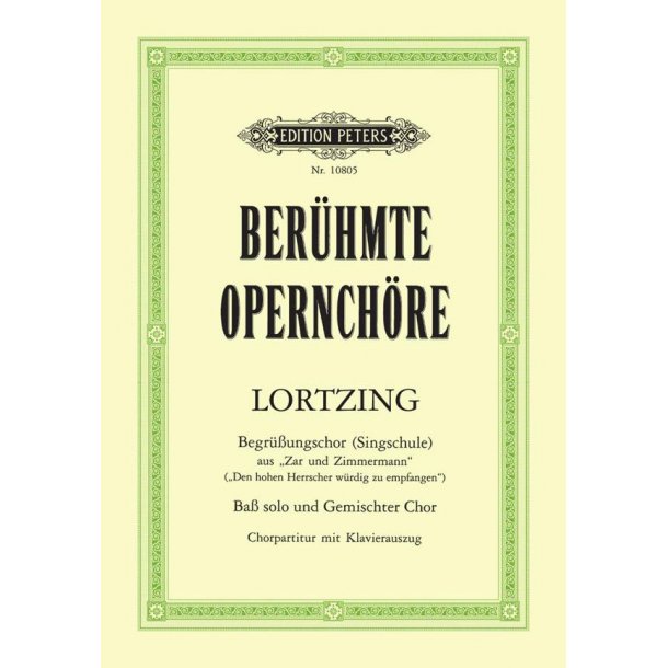 Cantata Chorus from Zar und Zimmermann