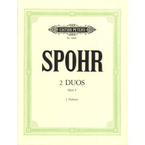 2 Duos Op. 9 : for 2 Violins