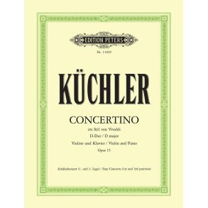 Concertino D-Dur Op.15 : Pupils Concerto 1st and 3rd Position