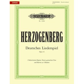 Deutsches Liederspiel Op.14