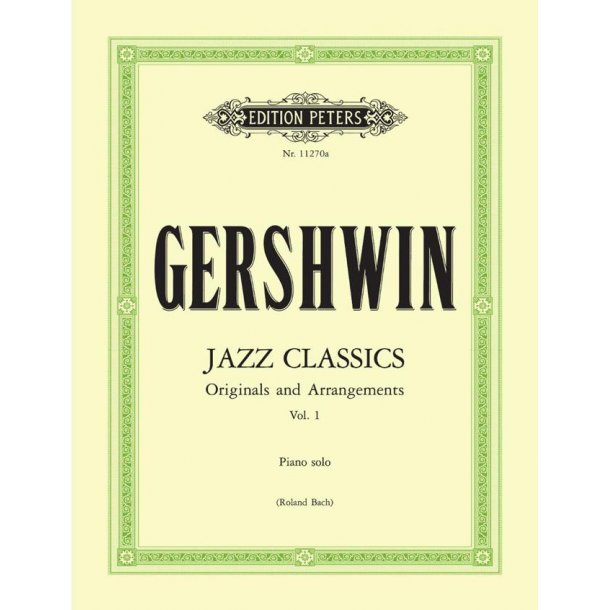 Jazz Classics for Piano Solo, Volume 1