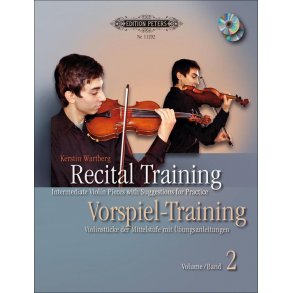 Recital Training for Violin Vol.2 : Tutor