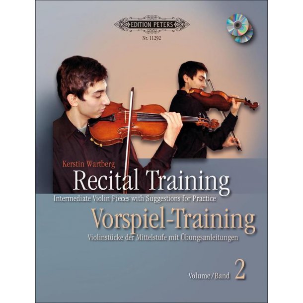 Recital Training for Violin Vol.2 : Tutor